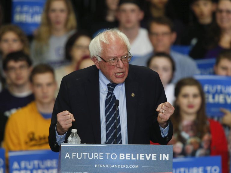 Vermont Sen. Bernie Sanders said he was 
