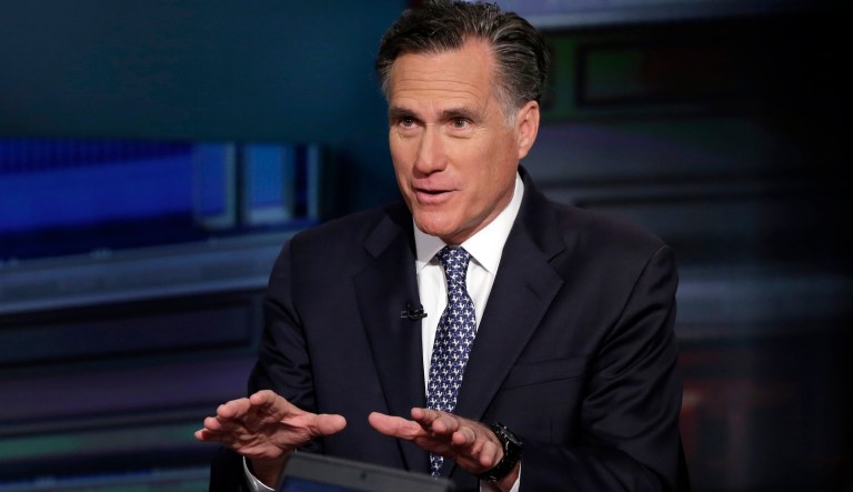 Mitt Romney has not publicly stated whether he will pursue the Senate seat held by Orrin Hatch for more than 40 years, but he did change his Twitter account earlier in 2018 to say he lives in Utah, not Massachusetts. (AP Photo/Richard Drew)