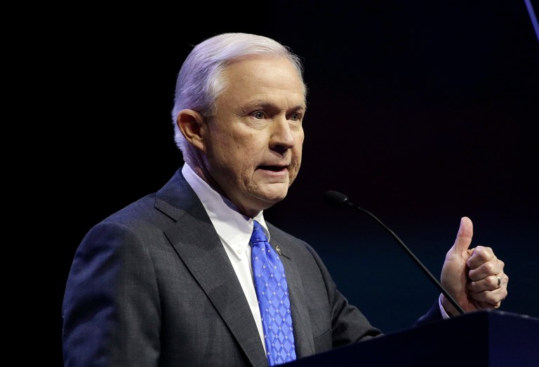 Sen. Jeff Sessions, R-Ala., is optimistic about the Republican Party getting behind presumptive GOP presidential nominee Donald Trump. (AP Photo/Mark Humphrey)