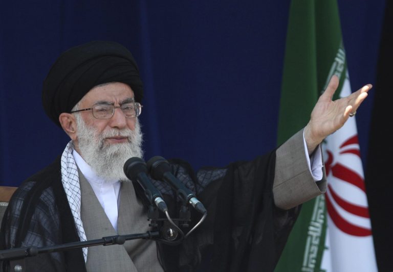 Iranian supreme leader Ayatollah Ali Khamenei. (AP File Photo/Sajjad Safari)