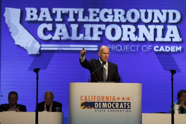 California Gov. Jerry Brown promised Californians that 