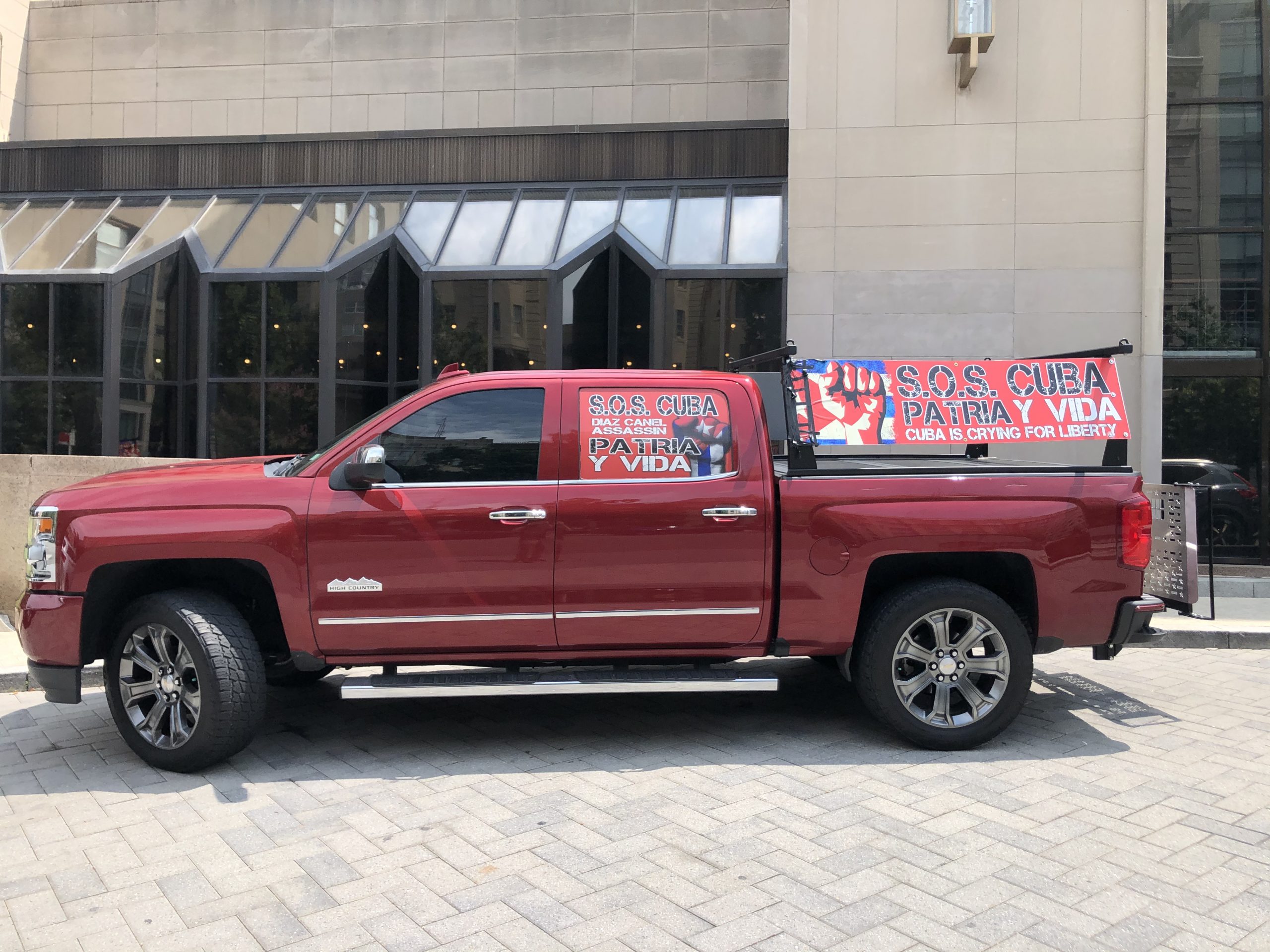 Cuba Lafayette Square protest 7-26-21 