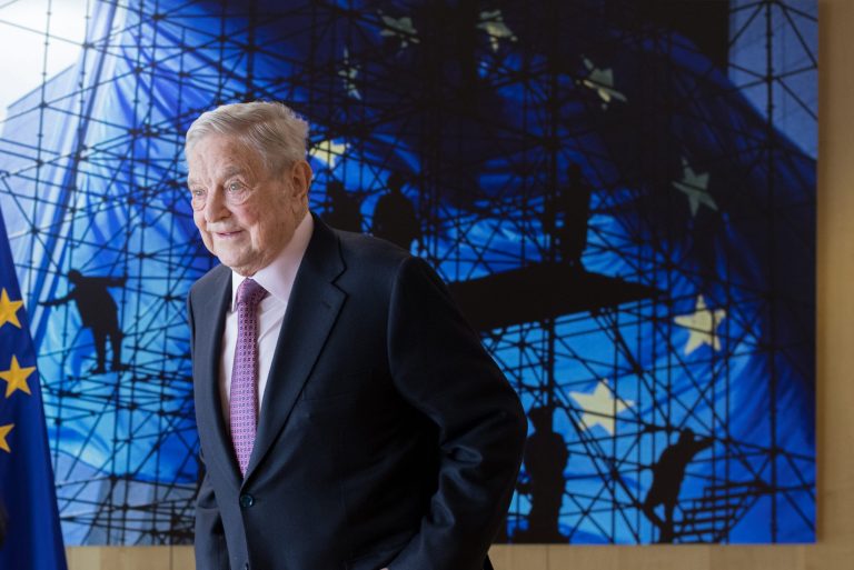 George Soros is entitled to push whatever interests he wants. And we conservatives should be magnanimous enough to accept that not every cause he has backed is wrong. Sure, a lot of them are: He seems obsessed with building up undemocratic supranational structures. But he has also given money to undermine Communist states, as well as to alleviate poverty in Africa. (Jasper Juinen/Bloomberg)