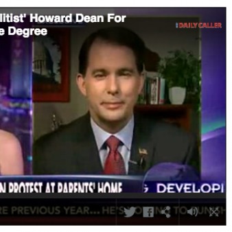 Walker Mocks Hillary’s Ivy League Education