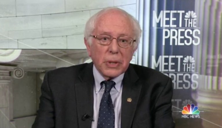 Sen. Bernie Sanders, I-Vt., said on 