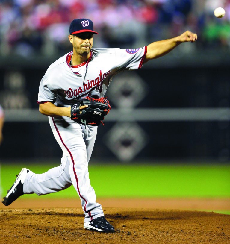 Washington Nationals left-hander Gio Gonzalez is 21-8 with a 2.89 ERA this season. (AP photo)