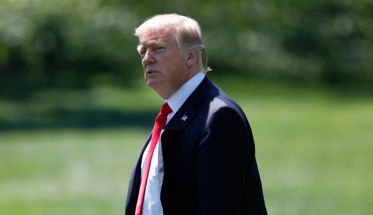 The latest round of White House staff shake-up stories has prompted a change in how President Trump's team handles the media. (AP Photo/Carolyn Kaster)