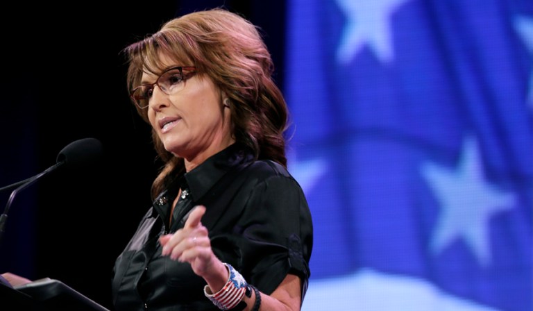 Trump downplayed the idea of picking Sarah Palin as a running mate, and said 