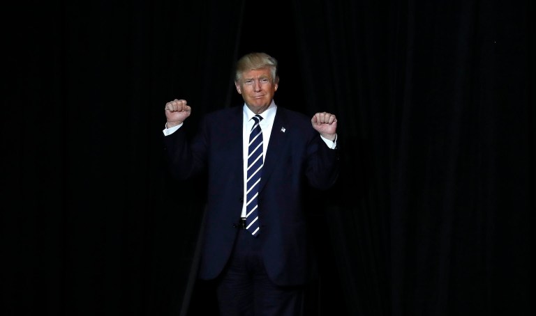 President-elect Trump has received only two classified briefings since winning the election on Nov. 8, according to a report. (AP Photo/Paul Sancya)