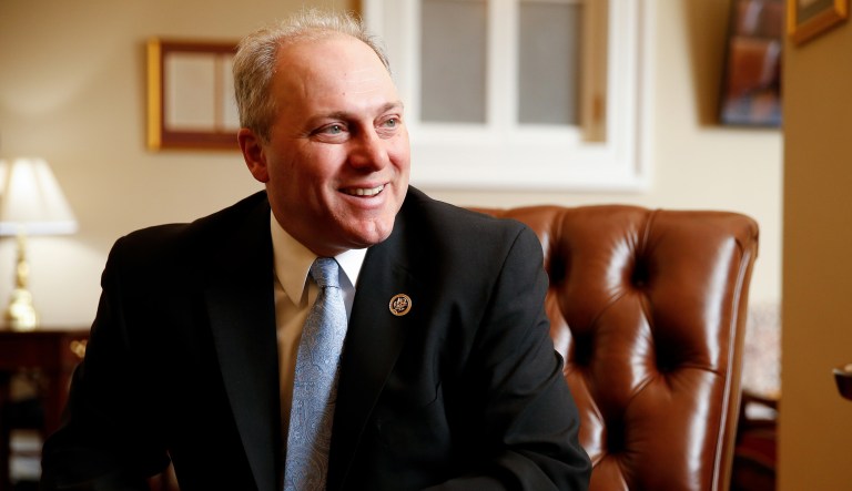 House Majority Whip Steve Scalise, R-La., likened the surgeries he faced after he was shot at a Republicans baseball practice to 