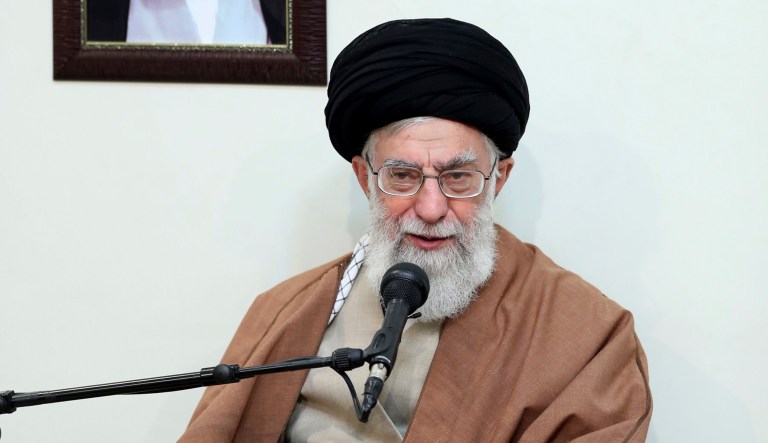 It is both morally pathetic and intellectually absurd. (Office of the Iranian Supreme Leader via AP, File)