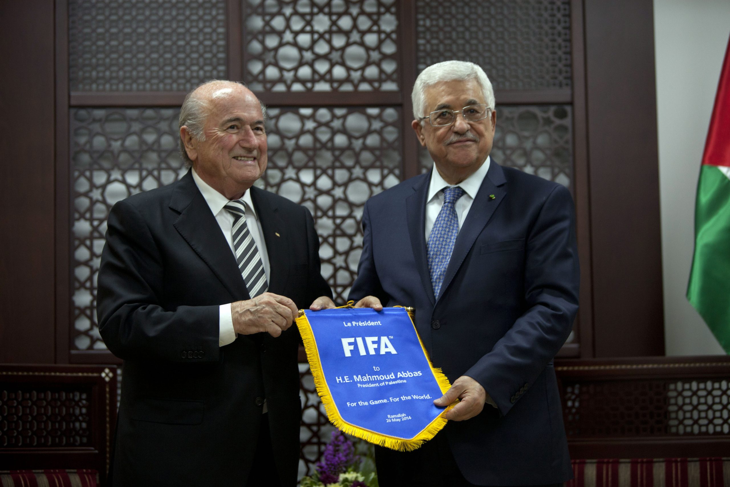 Palestinians seek FIFA sanctions against Israel
