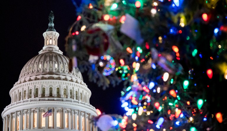 Take this day, Christmas Day, to store up and appreciate what really matters — the treasures of family, friends, and culture. (AP Photo/Andrew Harnik)