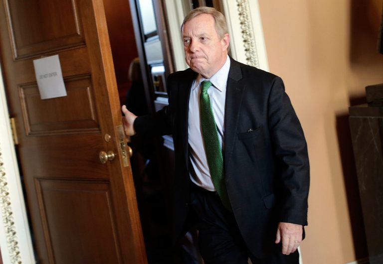Dick Durbin posted a claim that a high-level GOP lawmaker told President Obama in a recent private meeting, 