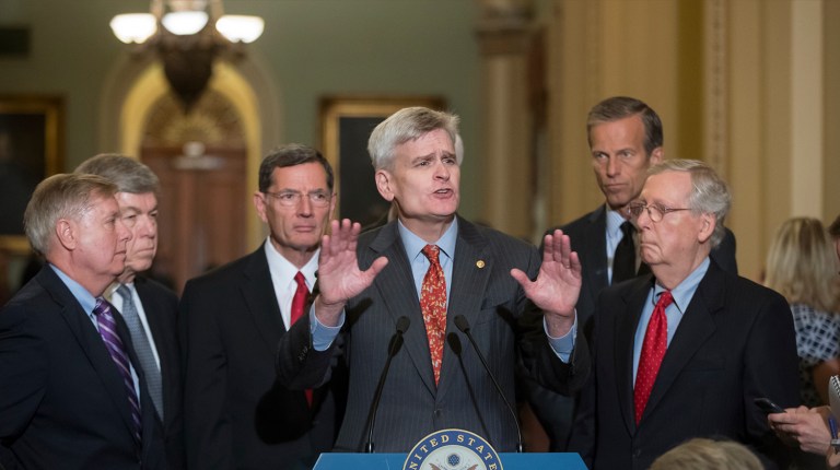 If Republicans insist that their choice is either total repeal or nothing, they will get nothing. (AP Photo/J. Scott Applewhite)