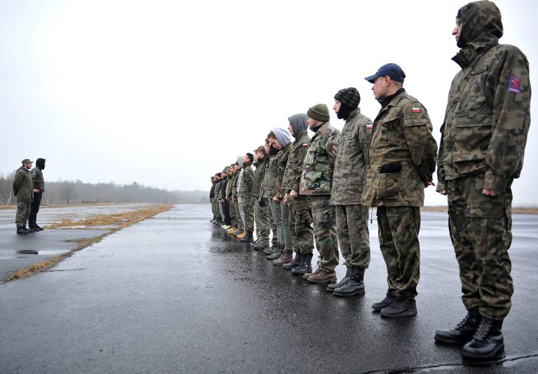 One of plans NATO is considering would place a battalion in Poland and in each of the three Baltic states made up of approximately 800 to 1,000 soldiers per unit.Â (AP Photo/Lukasz Szelemej)