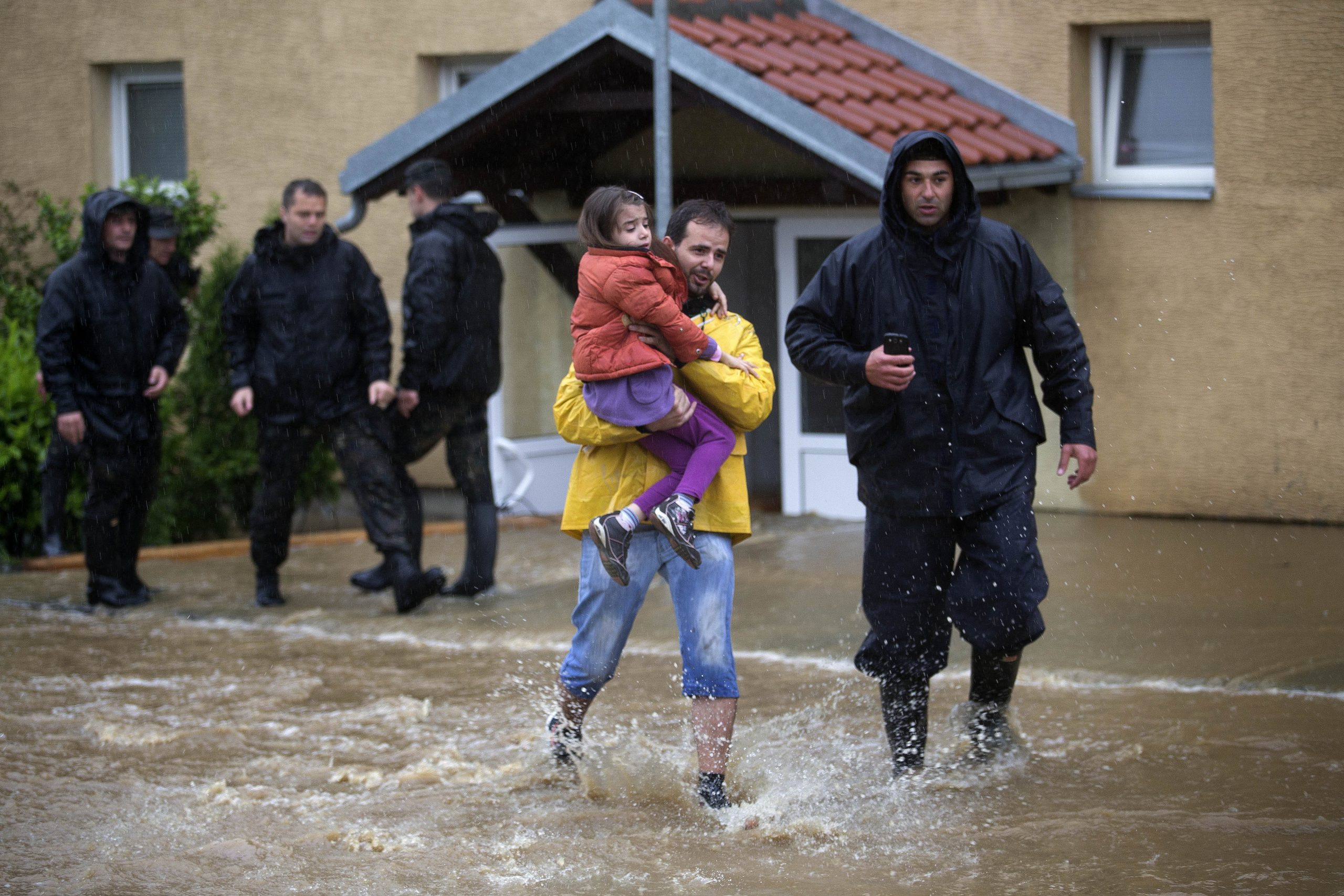 2 drown in Serbia as floods hit across Balkans