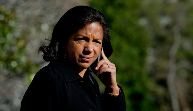 Obama administration national security adviser Susan Rice sent an email to herself the day of President Trump's inauguration about a briefing that took place that month on Russian hacking during the 2016 presidential election. (AP Photo/Manuel Balce Ceneta)