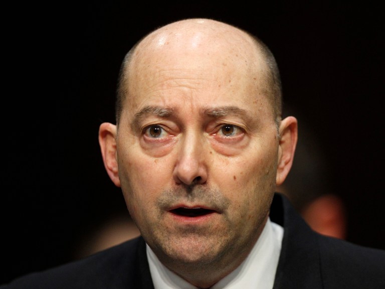 While in the Navy, James Stravridis rose to become the supreme allied commander at NATO, and is now the dean of the Fletcher School at Tufts University in Boston. (AP Photo)