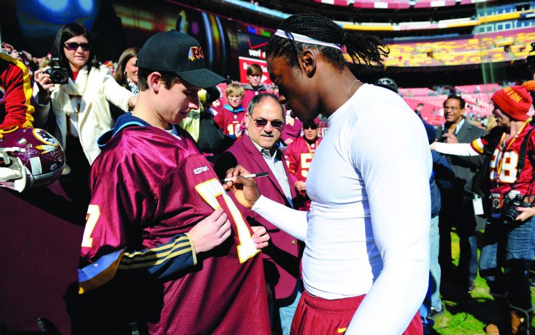 Nick Wass/AP
Quarterback Robert Griffin III said it's 