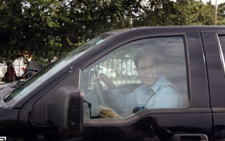 Marco Rubio's driving record has been the subject of a New York Times article and subsequent social media spectacle. (Getty Image)