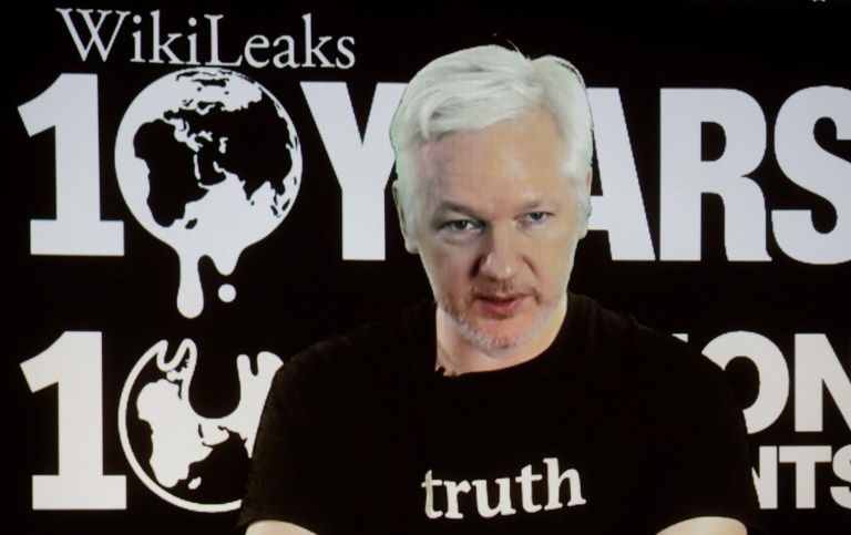 The operations performed by WikiLeaks, led by founder Julian Assange, became a major point of discussion during and after the presidential election. (AP Photo/Markus Schreiber)