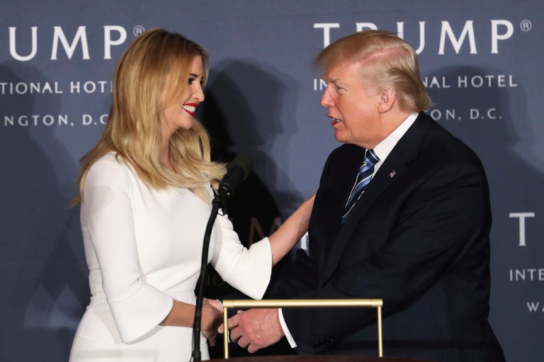 On Wednesday, President Trump attacked Nordstrom on Twitter after the luxury department store dropped his daughter's designer label. (AP Photo/Manuel Balce Ceneta, File)