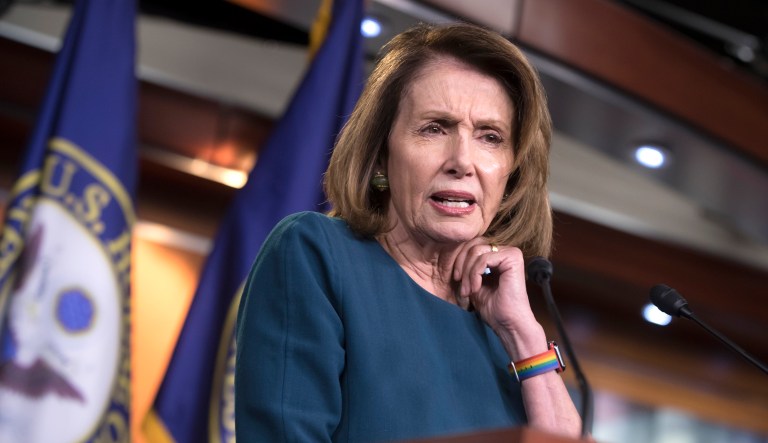 House Minority Leader Nancy Pelosi, D-Calif., has not been entirely consistent in her handling of the scandal surrounding Rep. John Conyers, D-Mich. (AP Photo/J. Scott Applewhite)