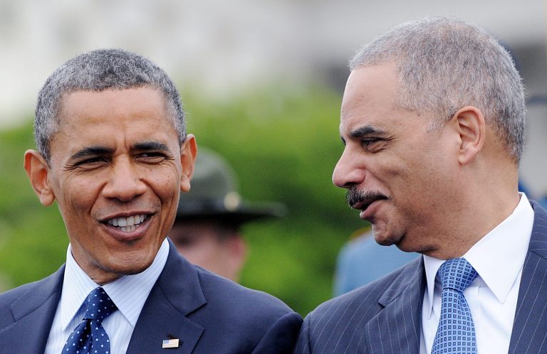 President Obama appointed Attorney General Eric Holder to conduct a criminal investigation into possible wrongdoing at the Internal Revenue Service. (Getty Images File)