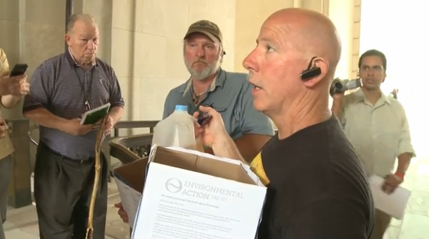 VIDEO: 50,000 petitions delivered to EPA urging agency to reopen fracking investigations