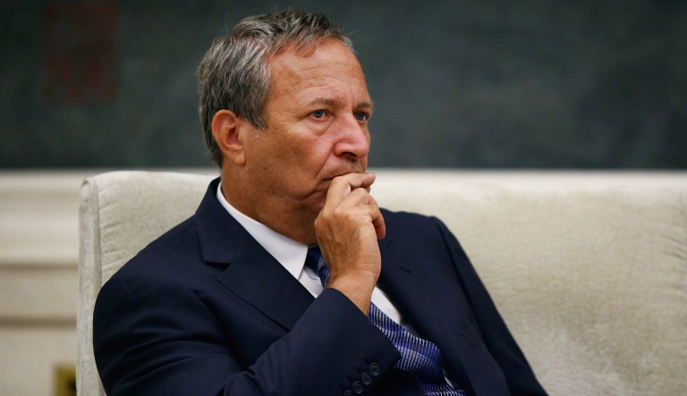 Larry Summers is both a clever man and a very good economist. But when he's talking politics, he's as fallible as any other. (AP Photo/Feng Li, Pool)