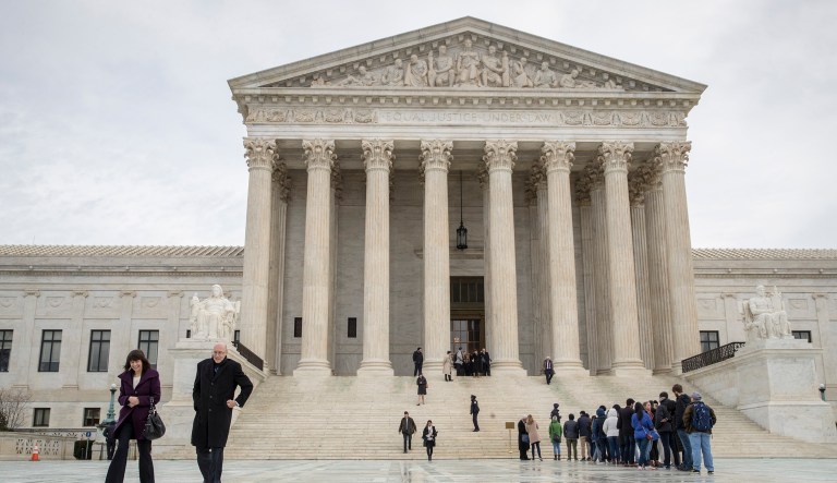 It has been 45 years since the Supreme Court ruled its decision in Roe v. Wade. Since then, states have enacted 1,193 laws placing restrictions on abortion. (AP Photo/J. Scott Applewhite)