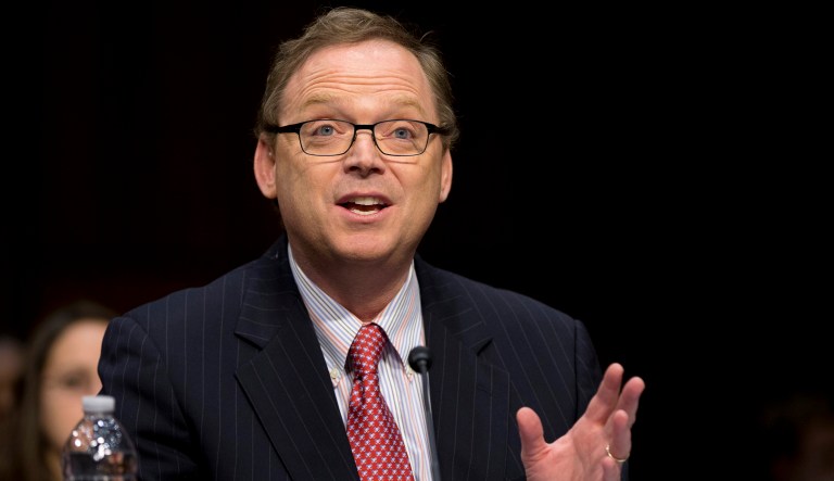 Forty-four economists signed a letter Monday endorsing conservative economist Kevin Hassett to serve as chairman of Trump's Council of Economic Advisers ahead of his confirmation hearing. (AP Photo/ Evan Vucci)
