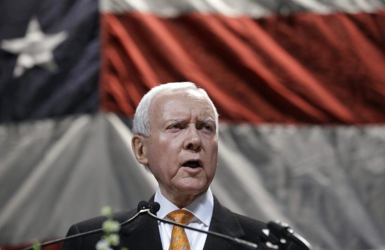 Sen. Orrin Hatch, R-Utah, said that in light of the delay in enforcement of Obamacare, 