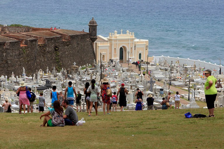 The prospective 51st state is headed toward skid row on an epic scale: $72 billion in debt and an unemployment rate pushing 15 percent -- the direct result of decades of big government spending programs that continue unabated. (AP Photo/Ricardo Arduengo)