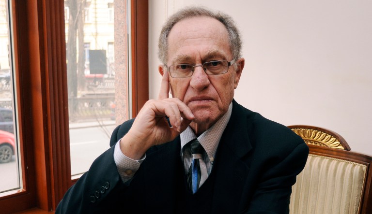 After Alan Dershowitz delivered a speech at the University of California, Berkeley, the student newspaper published a editorial cartoon of the Harvard Law professor that many condemned as a throwback to the anti-Semitic imagery of the Nazi era. (AP Photo/Sergei Chuzavkov)