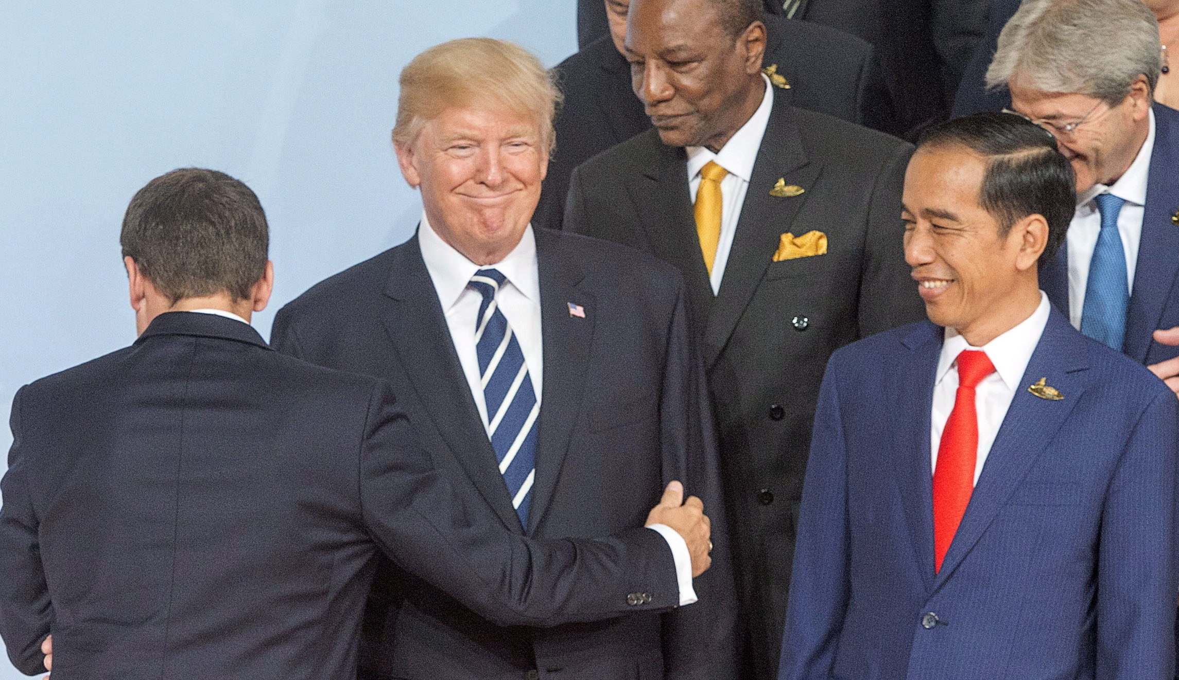 Trump visiting Emmanuel Macron in France for Bastille Day: James Bond and Dr. No?
