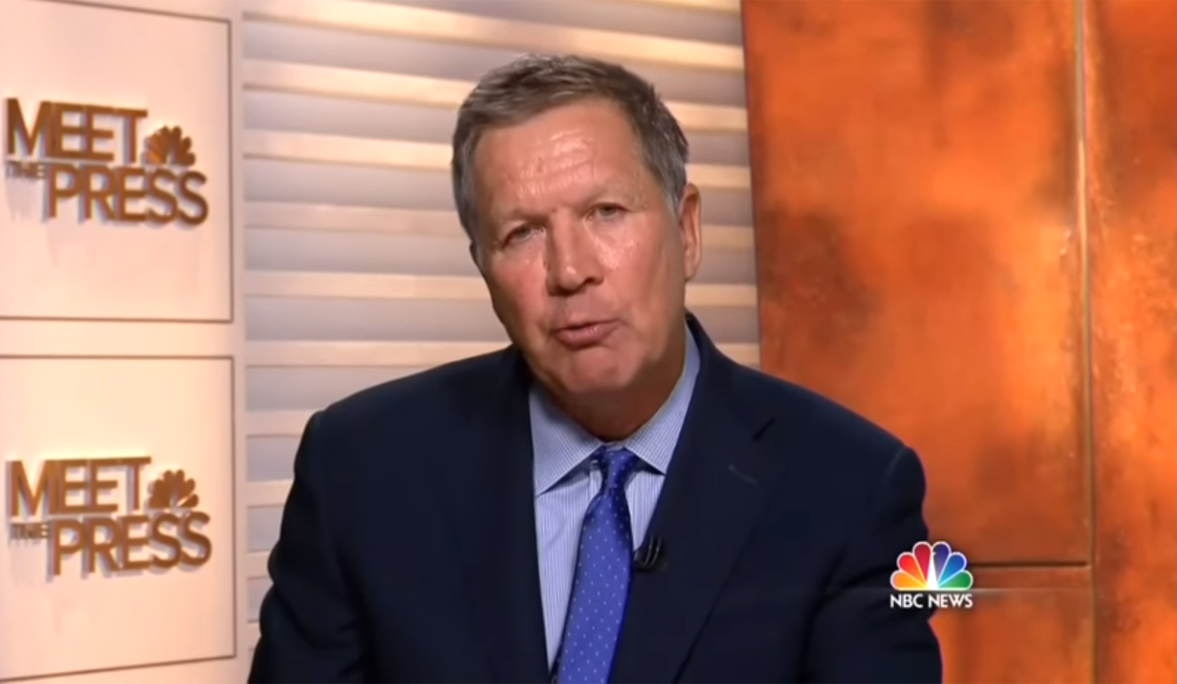 John Kasich leaves the door open to challenging Trump for president in 2020