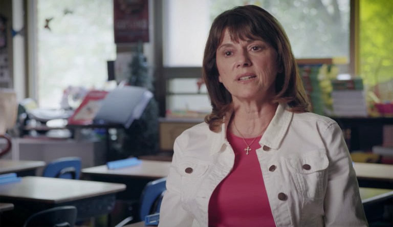 When we asked her about her past statements, Leah Vukmir didn't back down from her criticism of "the self-esteem movement" but added that school shootings are "a multifaceted problem." 