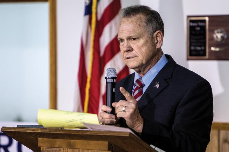 Brazening It Out: On the Ground with Roy Moore’s Campaign in Alabama