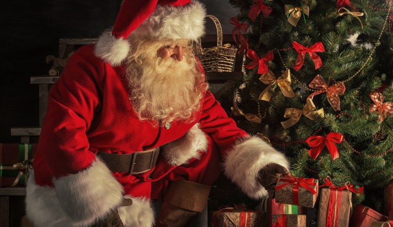 The Air Force confirms Santa Claus isn't real while trying to break up a quarrel between two bases on Twitter. "We didn't want to have to do this, but if you 2 can't get along we must...Santa will bring you nothing this year...becuase he isn't real!" (iStock Photo)