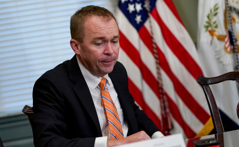 Budget director says the debt ceiling is like a 
