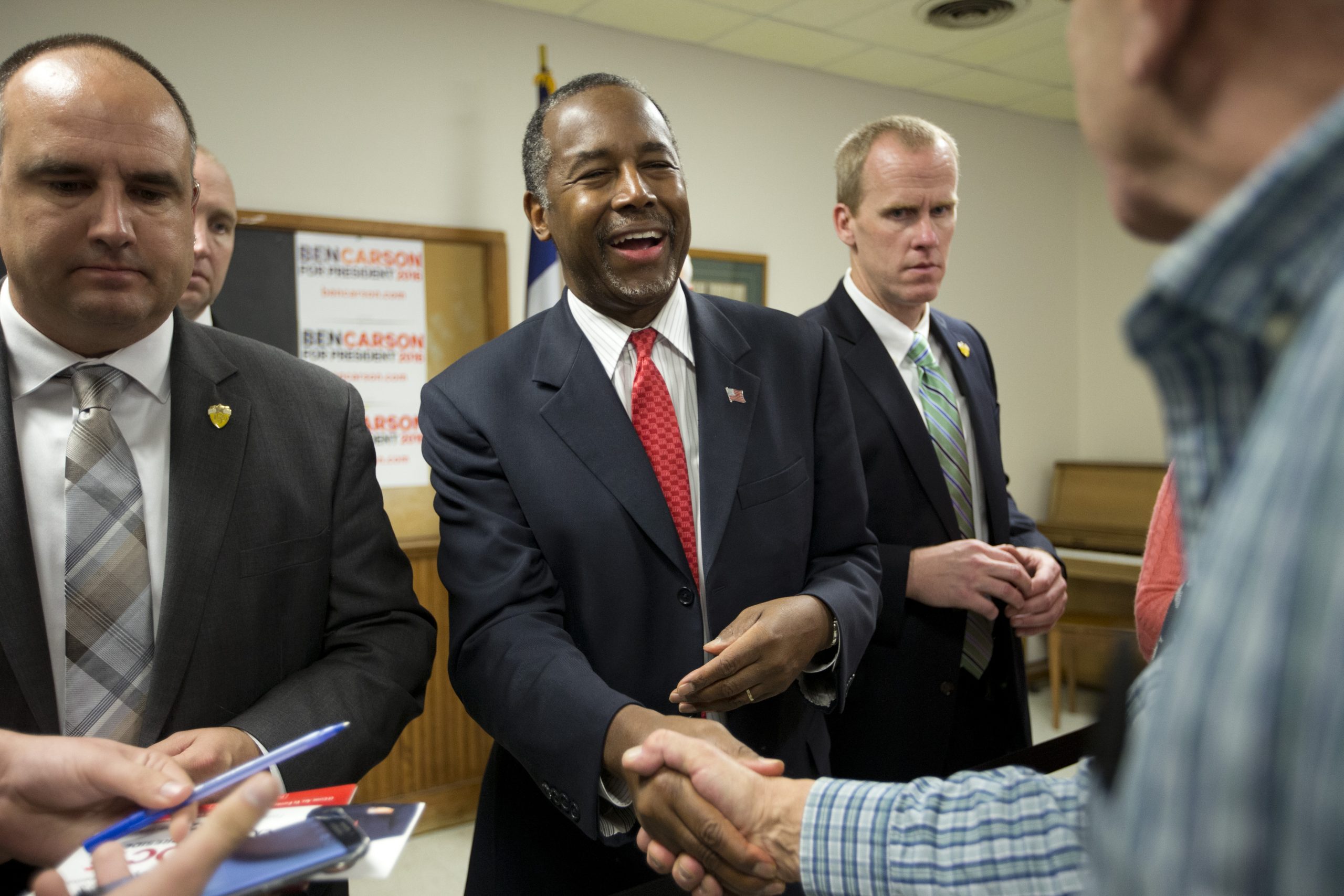 Carson supporters attack Trump, think campaign may end in S.C.