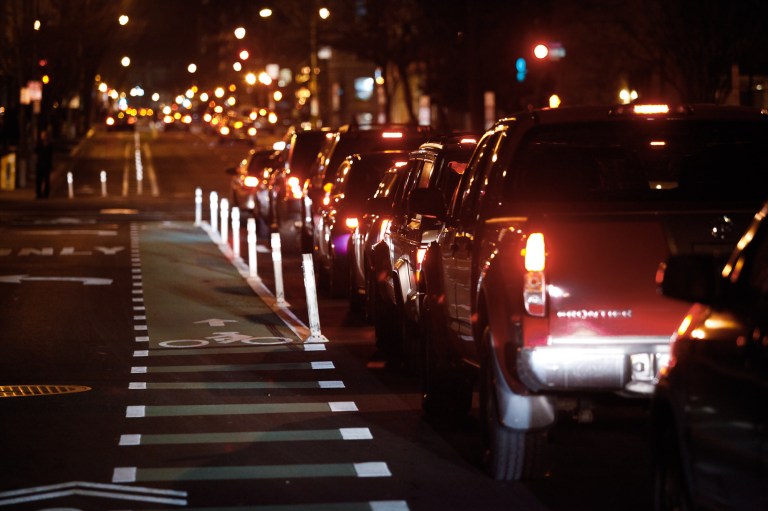 Mayor Vincent Gray's Sustainable D.C. initiative is trying to get commuters to avoid driving. (Photo: Graeme Jennings/Examiner file)