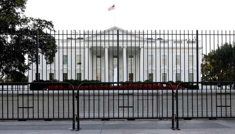 The incident took place at the bike rack along the North Fence Line of Pennsylvania Avenue NW. (AP Photo/Carolyn Kaster, File)