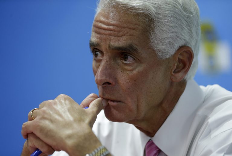 The Democratic Governors Association gave Charlie Crist $1.5 million Monday, bringing its total investment to about $5.6 million, according to the Miami Herald. (AP Photo/Lynne Sladky)