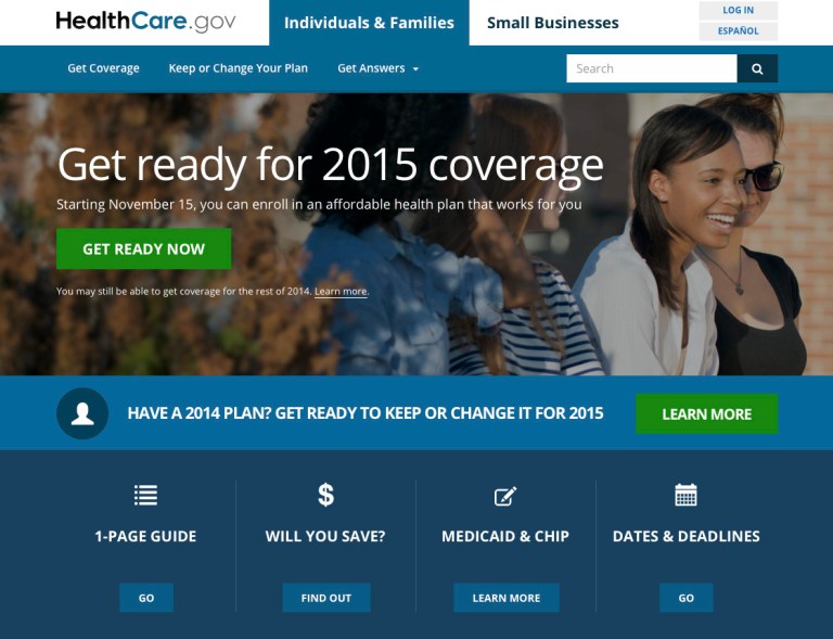 New HealthCare.gov improved, but with a glitch
