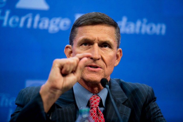 Retired Lt. Gen. Michael Flynn predicted Monday that Iran is going to be the real victor in the fight to take back Mosul from the Islamic State. (Graeme Jennings/Examiner)