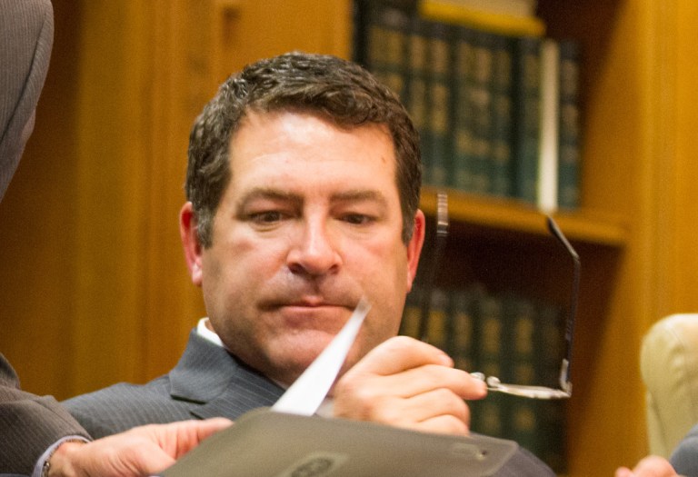 Trump announced Green's nomination one month ago and it sparked opposition from the Human Rights Campaign and other civil rights groups. (AP Photo/Erik Schelzig)