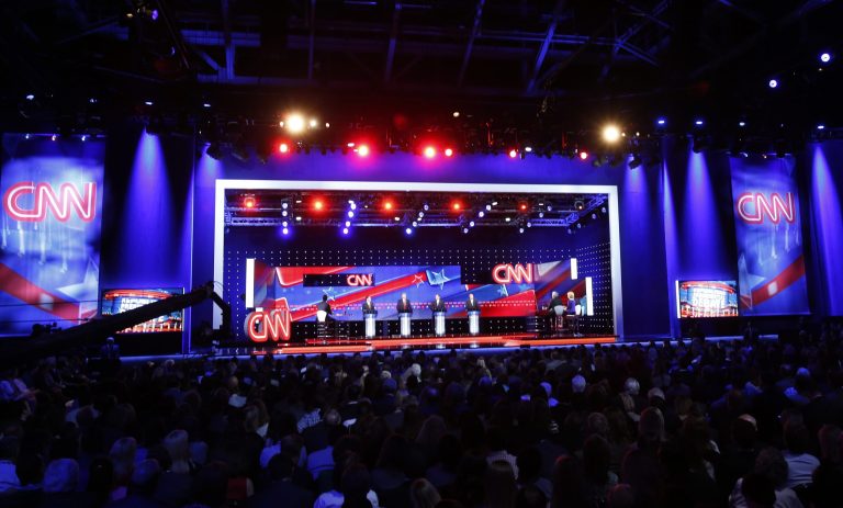 Candidates discussed important problems like Social Security, free trade, Common Core and veterans. (AP Photo/Wilfredo Lee)